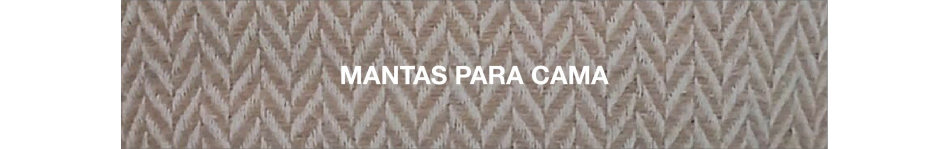Mantas cama